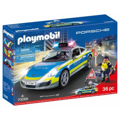 Playmobil Porsche 911 Carrera 4S Polis Vit 70066
