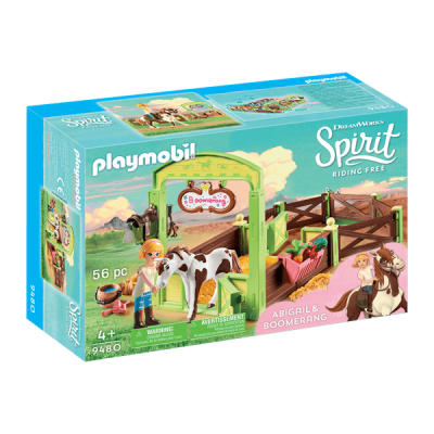 Playmobil, Spirit - Hästbox ”Abigail och Boomerang”