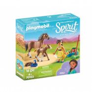 Playmobil Spirit 70122 Pru med häst och föl