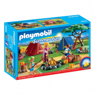 Playmobil, Family Fun - Tältläger med lägereld