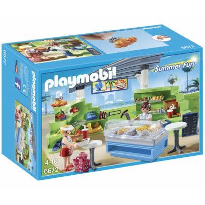 Playmobil Summer Fun, Butik med snackbar