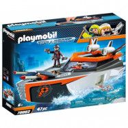Playmobil Top Agents - SPY TEAM Turbobåt