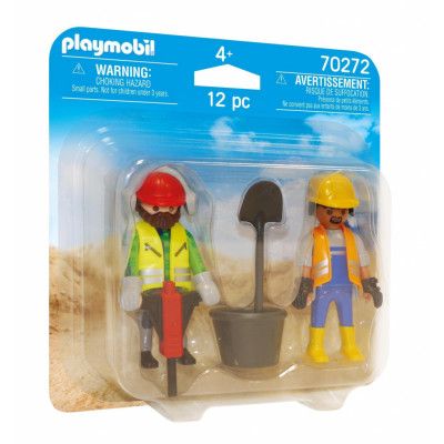 Playmobil Två byggarbetare 70272