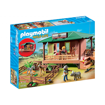 Playmobil Wild Life 6936, Vaktstuga för skadade djur