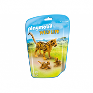 Playmobil Wild Life 6940, Leopard med ungar