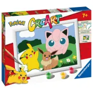 CreArt Pokemon Classics Måla efter nummer - Pokemon -  Leksaksaffären