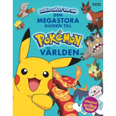 Den megastora guiden till Pokémonvärlden - Pokemon -  Leksaksaffären