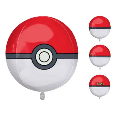 Folieballong Orbz Pokéball