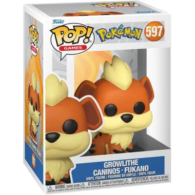 Funko POP! Games Pokemon Growlithe 597 - Funko! -  Leksaksaffären