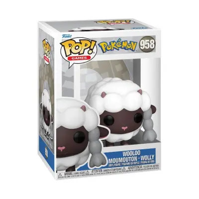 Funko POP! Games Pokemon Wooloo 958 - Funko! -  Leksaksaffären