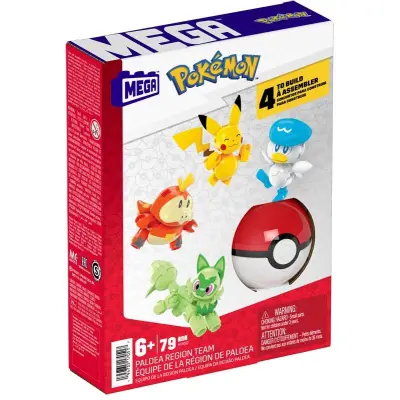 MEGA Pokemon Paldea Region Team