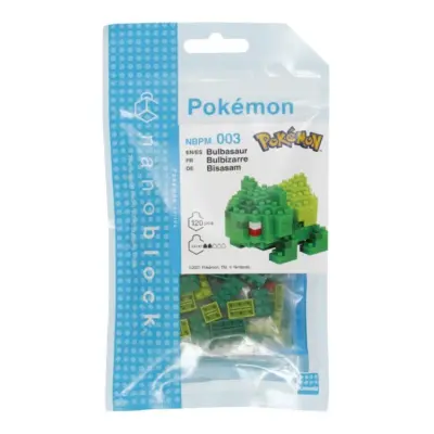 Nanoblock Pokemon Bulbasaur - Pokemon -  Leksaksaffären