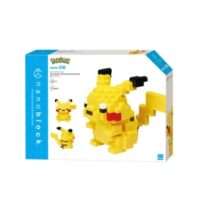 Nanoblock Pokemon Pikachu Deluxe - Pokemon -  Leksaksaffären