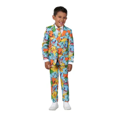 OppoSuits Boys Pokémon Kostym - 92/98