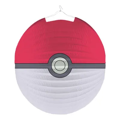 Papperslykta Rund Pokémon