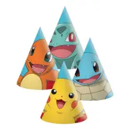 Partyhattar Pokémon - 6-pack