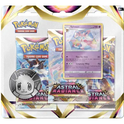 Pokemon 3-pack Astral Radiance SWSH10 : Model - Sylveon