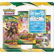 Pokemon 3-pack SWSH7 Evolving Skies (Välj mellan 2 olika varianter) : Model - Eiscue