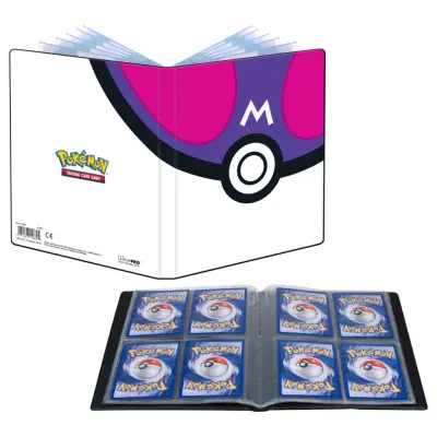 Pokemon 4-Pocket Portfolio Master Ball 415994 - Pokemon TCG -  Leksaksaffären