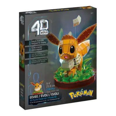 Pokemon 4D Build Pussel Eevee - Pokemon -  Leksaksaffären