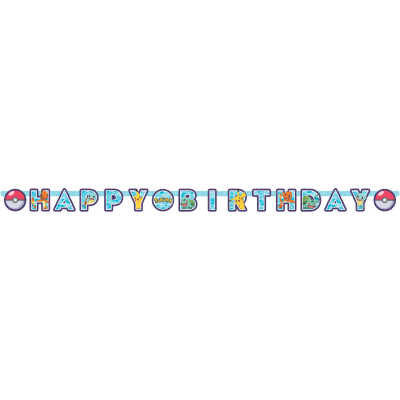 Pokemon banderoll 218 cm