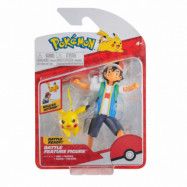 Pokemon Battle Feature Figure : Model - Ash & Pikachu