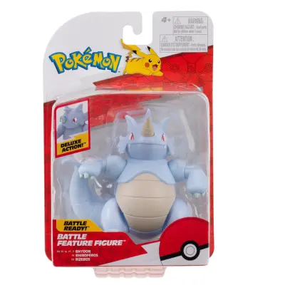 Pokemon Battle Feature Figure Rhydon - Pokemon -  Leksaksaffären