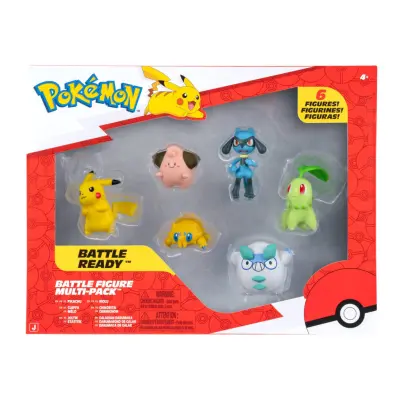 Pokemon Battle Figure Multi-Pack 6-pack PKW4099 - Pokemon -  Leksaksaffären