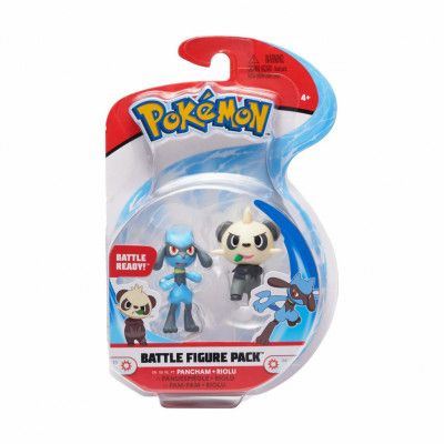 Pokemon Battle Figure pack Pancham+Riolu