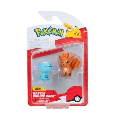 Pokemon Battle Figure Pack Wooper + Vulpix - Pokemon -  Leksaksaffären