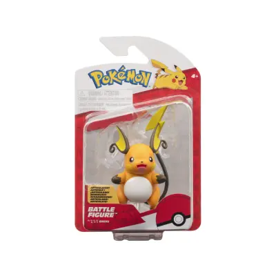 Pokemon Battle Figure Raichu - Pokemon -  Leksaksaffären