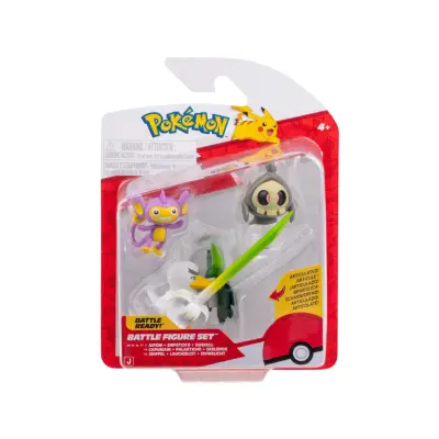 Pokemon Battle Figure Set Aipom + Sirfetchd + Duskull - Pokemon -  Leksaksaffären