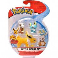 Pokemon Battle Figure Set Jolteon+Cubone+Frokaie 97692