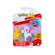 Pokemon Battle Figure Set Pikachu + Galarian Ponta + Gible - Pokemon -  Leksaksaffären
