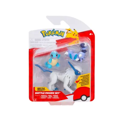Pokemon Battle Figure Set Squirtle + Absol + Skorupi - Pokemon -  Leksaksaffären