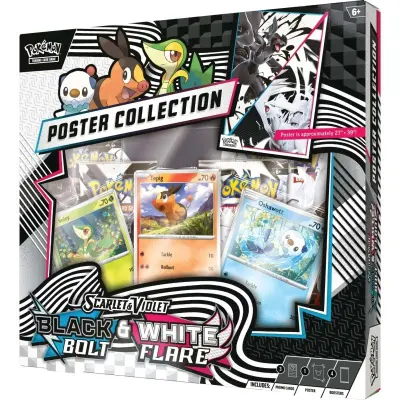 Pokemon Black Bolt&White Flare Poster Collection