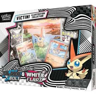 Pokemon Black Bolt&White Flare Victini Illustration Collection