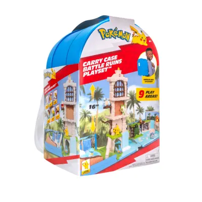 Pokemon Carry Case Battle Ruins Playset - Pokemon -  Leksaksaffären