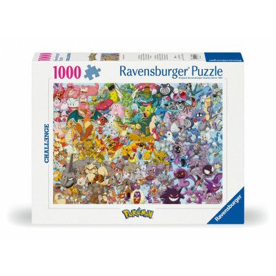 Pokemon Challenge Pussel 1000 bitar - Pokemon -  Leksaksaffären