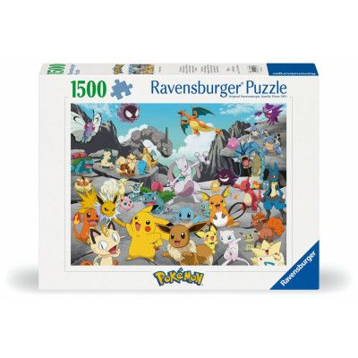 Pokemon Classics Pussel 1500 bitar - Pokemon -  Leksaksaffären