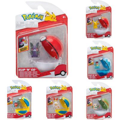 Pokemon Clip n Go  : Model - Morpeko (Hangry Mode) & Poke Ball