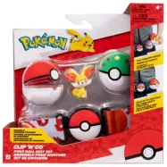 Pokemon Clip n Go Belt set Fenniken - Pokemon -  Leksaksaffären