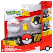 Pokemon Clip n Go Belt set Pikachu - Pokemon -  Leksaksaffären