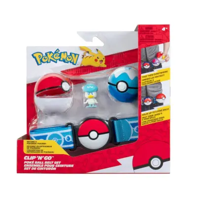 Pokemon Clip n Go Belt Set Quaxly - Pokemon -  Leksaksaffären