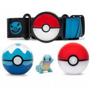 Pokemon Clip N Go Belt Set - Squirtle, Poke Ball och Dive Ball