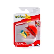Pokemon Clip n Go Cyndaquil + Poke Ball - Pokemon -  Leksaksaffären
