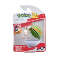 Pokemon Clip n Go Mankey + Nest Ball