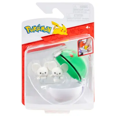 Pokemon Clip n Go Tandemaus + Friend Ball - Pokemon -  Leksaksaffären