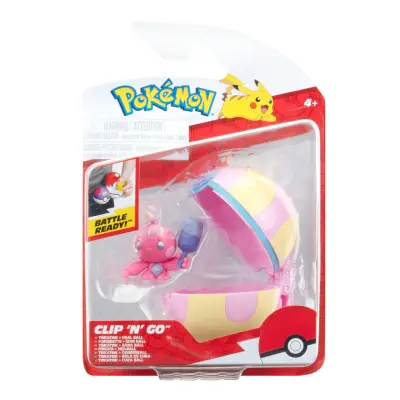 Pokemon Clip n Go Tinkatink + Heal Ball - Pokemon -  Leksaksaffären