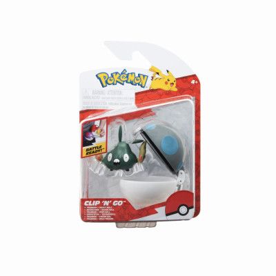 Pokemon Clip n Go Trubbish + Heavy Ball